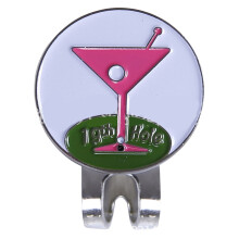 Turniergeschenk, stilvolle magnetische Golfballmarker, farbenfrohe, geprägte, hochwertige Metall-Hutclips für Herren- und Damengolfer