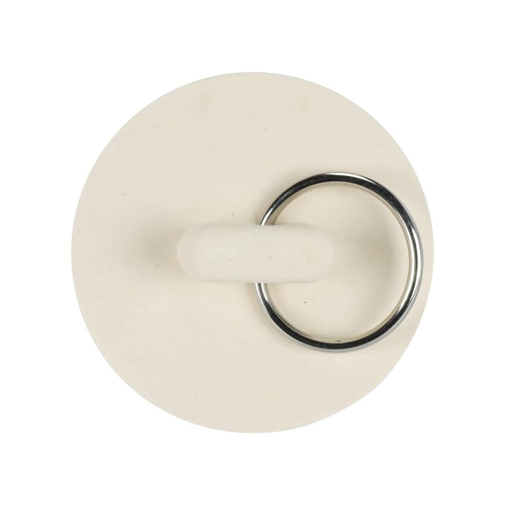 1 1/4In White Rubber Bathtub Plug Wash Basin And Sink Drain Plug Universal Drain Pipe Plug 9339159715499