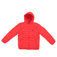 Doublure thermique, veste chauffante alimentée par USB, chauffage électrique, légère, chauffage rapide, rechargeable, fibre de carbone, capuche,