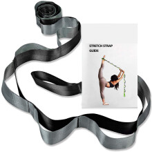 Die ultimative Dehnungslösung: Yogagurt für mehr Flexibilität, nicht-elastisches Physiotherapieband, Neoprengriffe für sichere Übungen,