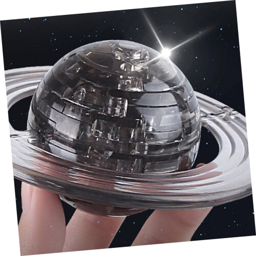 1 Set Saturn Crystal Puzzle for Creative and Fun Learning Toy Imagination 2