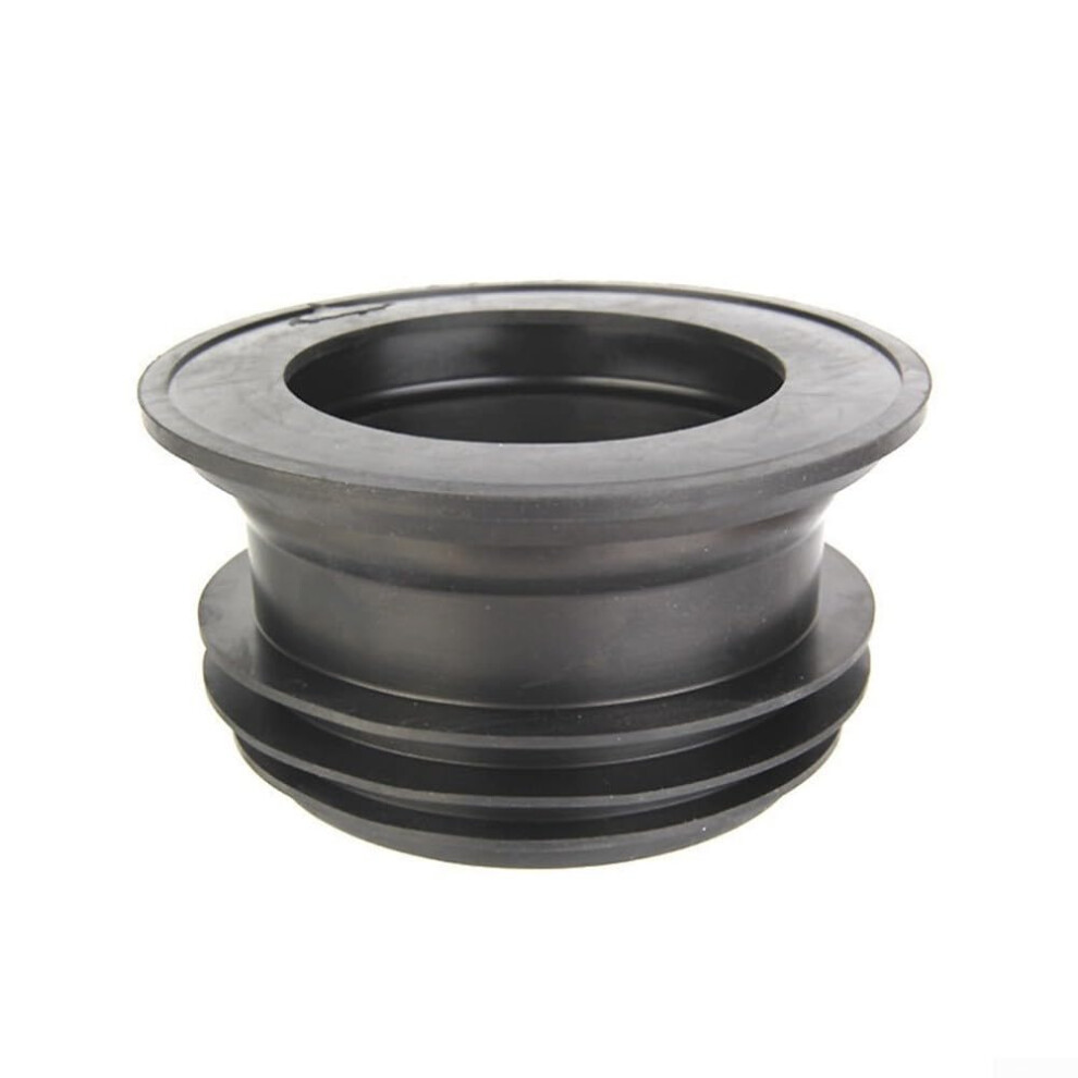 Rubber Toilet Flange Antileak Design, 100110Mm Pvc Pipe Compatibility, Floor Outlet Spill Sealing Bowl Integrated(C) 9323874488998