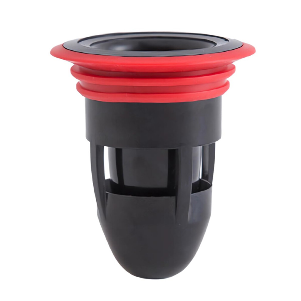 Shower Floor Drain Backflow Preventer Valve Antiodor Oneway Sewer Core Drain Stopper Black 9001264300012