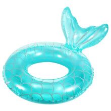 Mermaid Swimming Ring for Babies and Toddlers, Blue