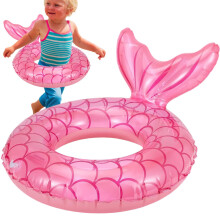 Mermaid Swimming Ring for Babies and Toddlers, Pink