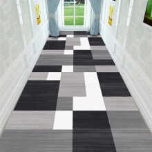 Carpet Runner Hallway, AntiSlip Floor Mat, Machine Washable, NonSlip (Grey, 80 * 300CM)