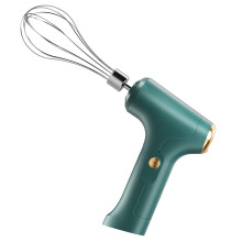 Hand Mixer Cordless Electric 3Speed Detachable Whisks Egg Beater Green Single Head Kitchen Gadget