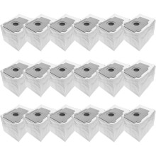 Bolsas compatibles para aspiradoras iRobot Roomba Series, bolsas de repuesto para aspiradoras Roomba con filtro de fibra fundida soplada de tela no
