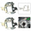 Hassle 2x H7 HID Headlight Bulb Light Retainer Clip Adapter Holder 5