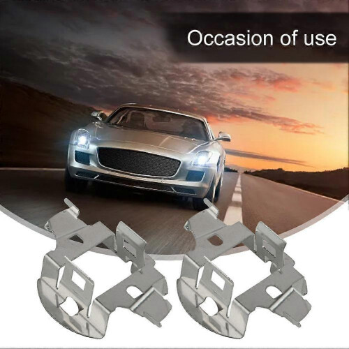 Hassle 2x H7 HID Headlight Bulb Light Retainer Clip Adapter Holder 2