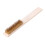 Copper Wire Brass Briste Wood Handle Wire Scratch Brush 208mm 1