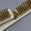Copper Wire Brass Briste Wood Handle Wire Scratch Brush 208mm 6