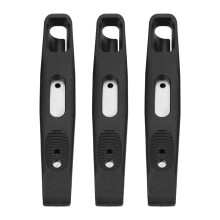Rangement pour outils de réparation de vélo : démonte-pneus ultra-résistants, plusieurs couleurs disponibles, dispositif de dégonflage, crochet