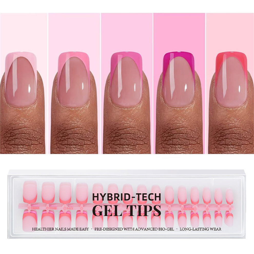 150Pcs False Nail French Tip Glossy or Matte Finish For-matte