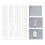 Easy Application Nail Stickers Nail Stencils Decals Quick-H030 1