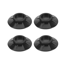 Rubberen stabilisatiemat, geluidsdempende pads voor wasmachine en droger, anti-vibratie wasmachinepads met schokabsorberende functie, anti-vibratie