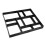 Garden DIY Plastic Driving Way Paving Mould Step Stone-Black 1