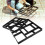 Garden DIY Plastic Driving Way Paving Mould Step Stone-Black 3