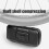 Bolsa para bicicleta com tela sensível ao toque para celulares de 5,5 a 6,5 polegadas, capa impermeável para celular com viseira reforçada e alta 5
