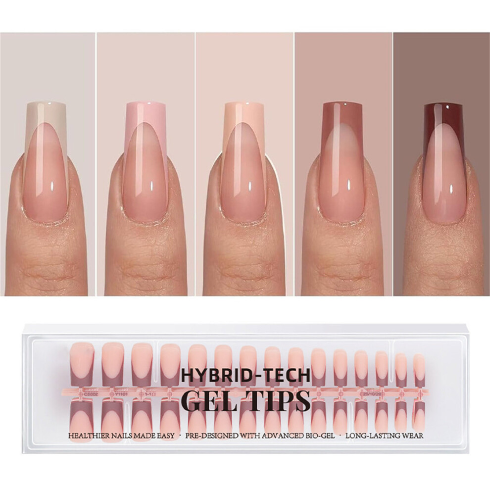 150Pcs Press On Nail with Gloss/Matte Finish and Variety-matte