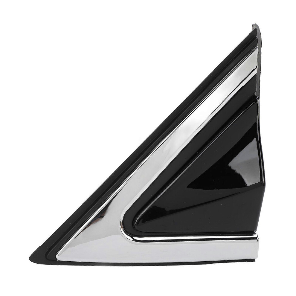 Glossy Left Side Car Mudguard Pillar Corner Cover Compatible With Santa 2013 2019 Deformation Proof Stylish Trim Black 6935161370140