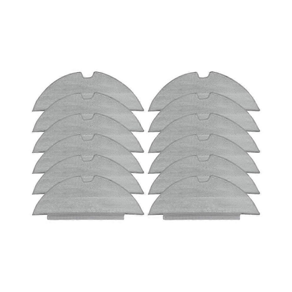12Pcs For Robovac L35 Hybrid+/Lr30 Hybrid+ Mop Cloths Rag Robot 6935161360509