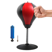 Suction Cup Punching Bag Inflatable, Cardio Boxing Toy, Mood Relief Punching Bag With Suction Cups