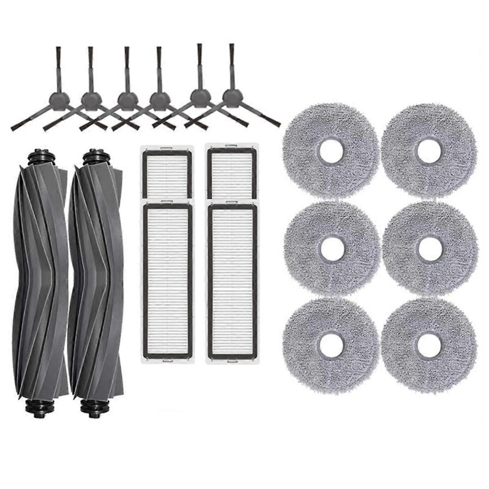18Pcs For Bot L10 Prime / L10s Pro / L10 Pro Robot Vacuum Main Side Brush Hepa Filter Mop Cloth Replacement Parts 6935161343397