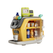 Pretend Play Store Toy, Kids Supermarket Shopping Set, ABS Material