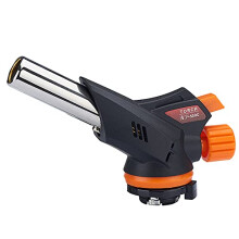 Butane Torch Professional Adjustable Flame Reversible Use For Cooking Soldering Creme Brulee Black Gas Not Included