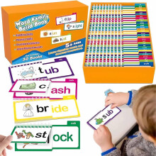 30 Read and Rhyme Flip Books, Sight Words Flash Cards, ABC Vocabulary Flash Cards
