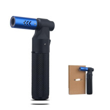 Butane Blowtorch Lighter Large Jet Flame, Refillable Portable Adjustable Mini Blowtorch For Camping BBQ Cooking