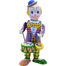 Retro tin toy robot windup toy clockwork adult collection metal can turn the toy clockwork toy figures model gifts party gifts prop