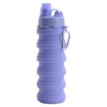Travel Light, Stay Hydrated, Silicone Foldable Collapsible Water Bottle for Outdoor Enthusiasts, Reuseable Bpa Free, Leak Proof, Heat Resistant and Di