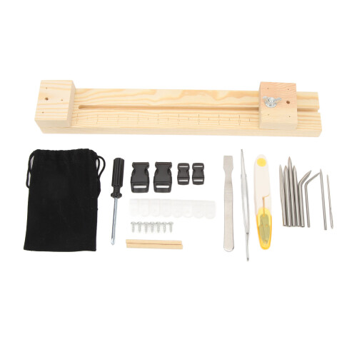 Μηχανή κατασκευής βραχιολιών Paracord Jig, ξύλινη μηχανή κατασκευής βραχιολιών Jig με