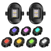 Luci stroboscopiche versatili per aerei, ampia gamma di applicazioni, luce anticollisione, LED flash ricaricabile super luminoso, 7 modalità di
