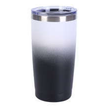 Isolierbecher mit flexiblem Deckel, doppelwandig, vakuumisoliert, hält Getränke frisch, ideal für Outdoor-Veranstaltungen und Geschäftsreisen,