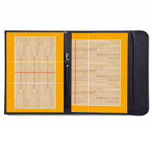 Volleyball Coach Board Magnetic, Portable Foldable 32x24 cm, With Pens, Tactical Strategy Clipboard