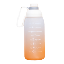 Das Must-have für Fitnessbegeisterte: Motivierende Wasserflasche mit Zeitanzeige – Ihr Partner beim Erreichen Ihrer Fitnessziele (2 l)