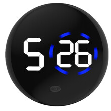 Waterproof LED Car Dashboard Clock with Clear Digital Display and Easy Adhesive Install