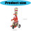 Nostalgic Duck Tricycle Tin Toy Decorative Ref: 2848 3