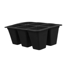 6hole Reusable Silicone Plant Germination Tray For Seedlings And Seed Starter Hydroponics Greenhouses And Gardens