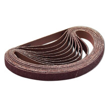 Carbide Sanding Belts Aluminum Oxide 361200 Grit, 762x25mm, 10 Pcs Polishing Belts for Belt Sander Machine