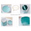 Γοητευτικός κάδος απορριμμάτων από πολυπροπυλένιο, κομψός σχεδιασμός για 3
