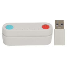 Stereo-Audioadapter für kabellose Kopfhörer, Bluetooth-Sender-Dongle mit Sprachchat-Unterstützung, schnelles Koppeln, digitales Audio, kompaktes