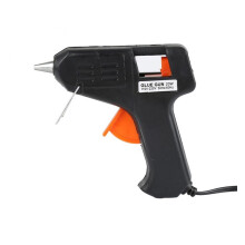 Hot Melt Glue Gun 7mm 11mm Sticks Mini Electric Heating 20W Black For DIY Crafts And Household