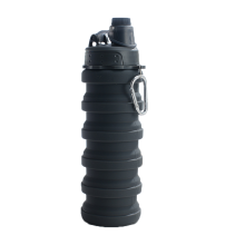 Stylish Collapsible Water Bottles, Portable Silicone Water Bottle with Expandable Design, Safe and Healthy Drinkware, Leak-Proof Construction for Worr