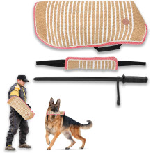 3 in 1 Dog Bite Sleeve Arm Dog Bite Sleeve Set Dog Bite Training Equipment Dog Training Stick Dog Bite Suit Bite Toy for Dogs Bite Cushion