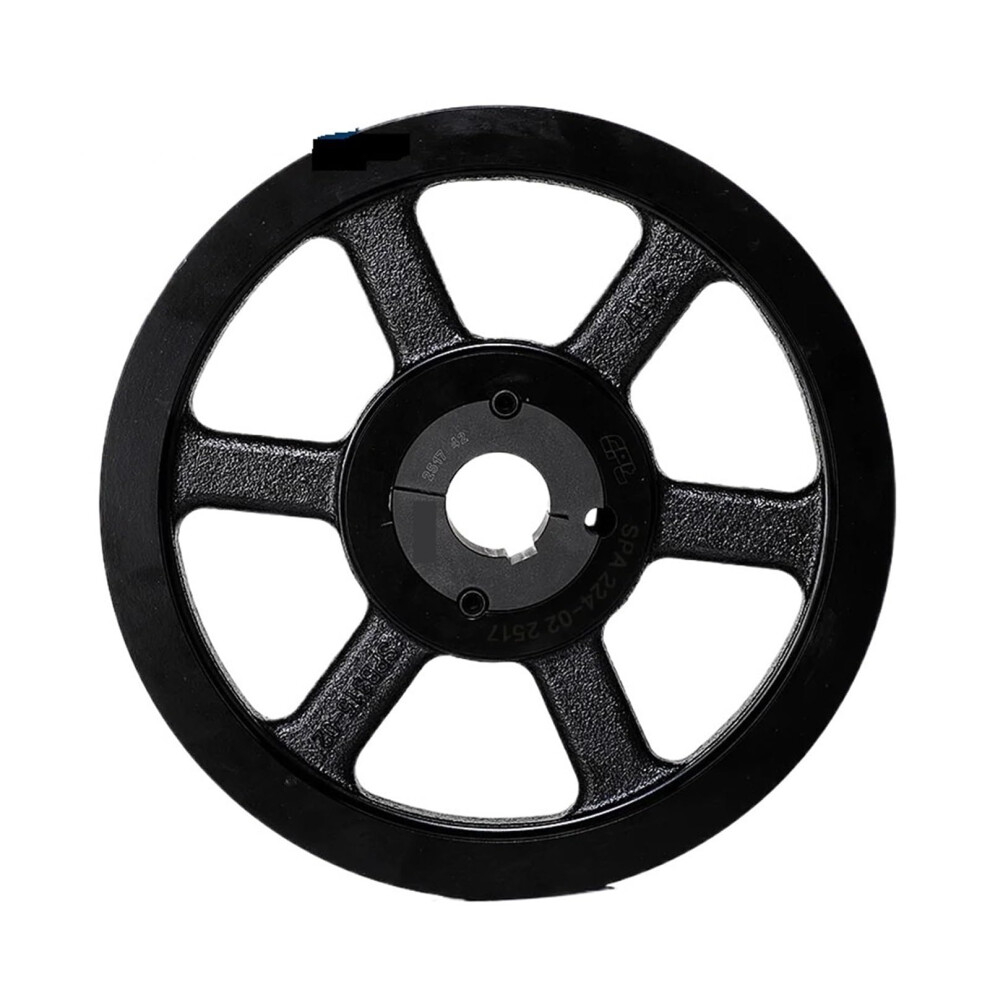 Vtype Timing Pulley, Doublegroove Vbelt Pulley, 257Mm Od, 250Mm Pd, Bore 50Mm, Spb250022517 9323874490250