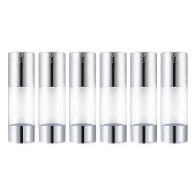 Beauty On The Go, Set mit mattierten Vakuumflaschen, tragbare Kosmetikbehälter, luftdichtes Vakuumdesign, kompakt, tragbar, wiederverwendbar,